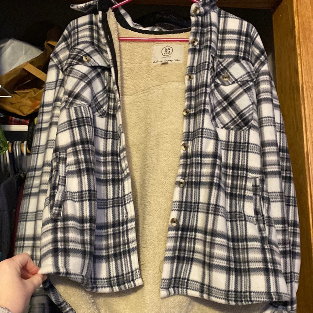 Sherpa lined jacket